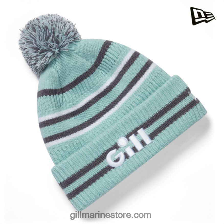 Gill Marine bonnet pompon new era x gill DDP04L25 coquille d'oeuf