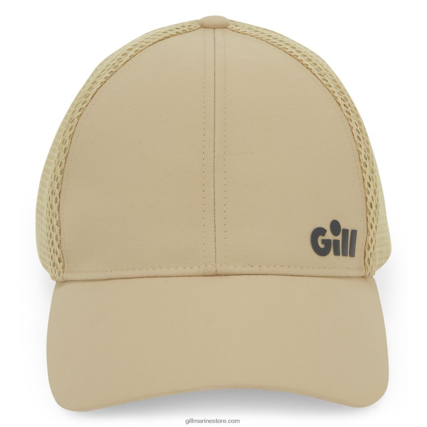 Gill Marine casquette de camionneur uv tec DDP04L527 kaki