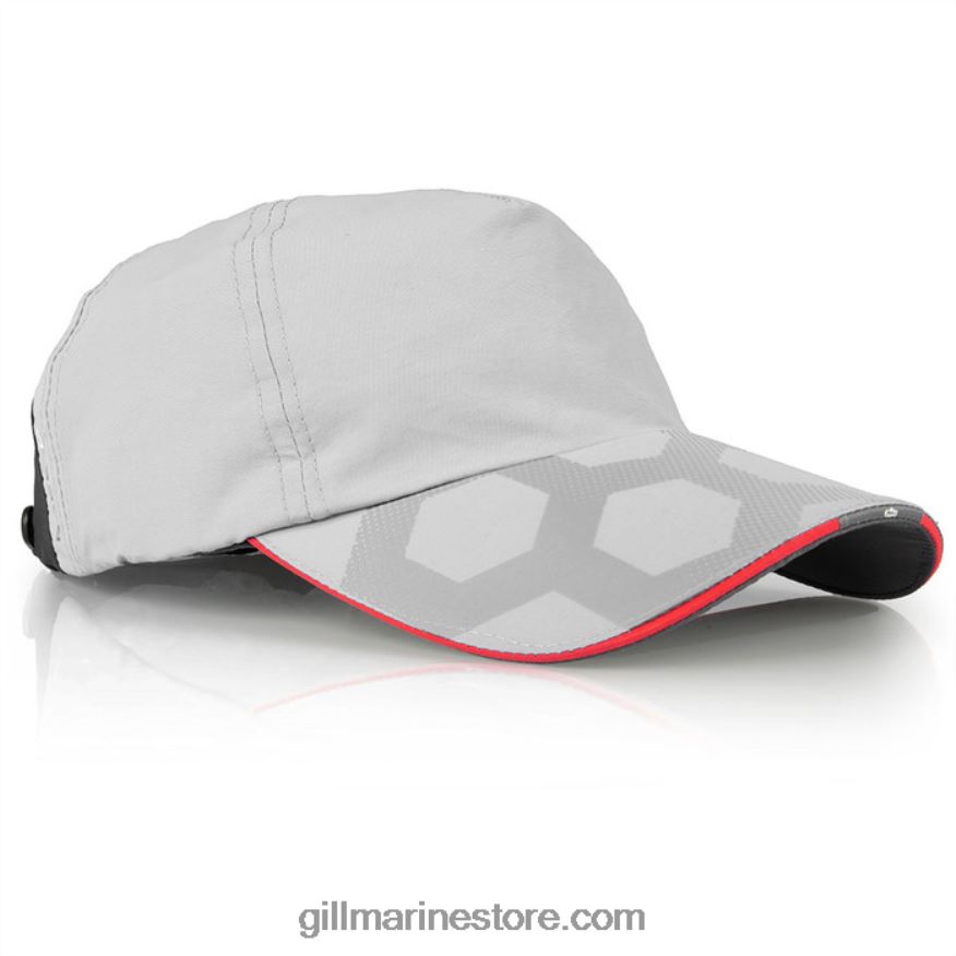 Gill Marine casquette de course DDP04L596 argent