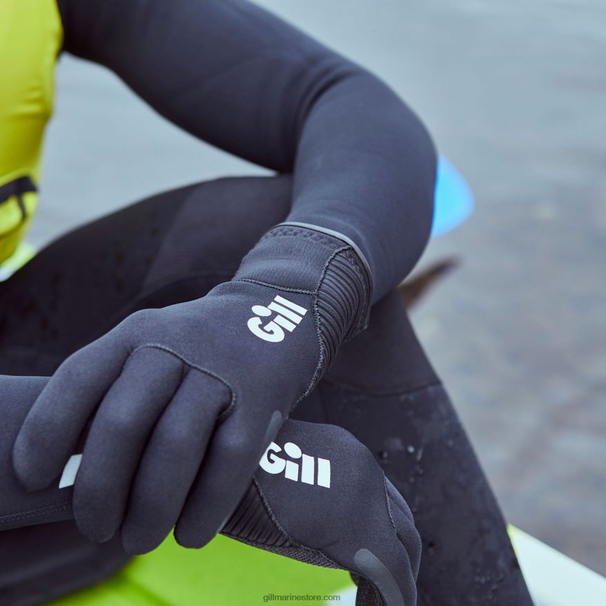 Gill Marine gants 3 saisons DDP04L141 noir