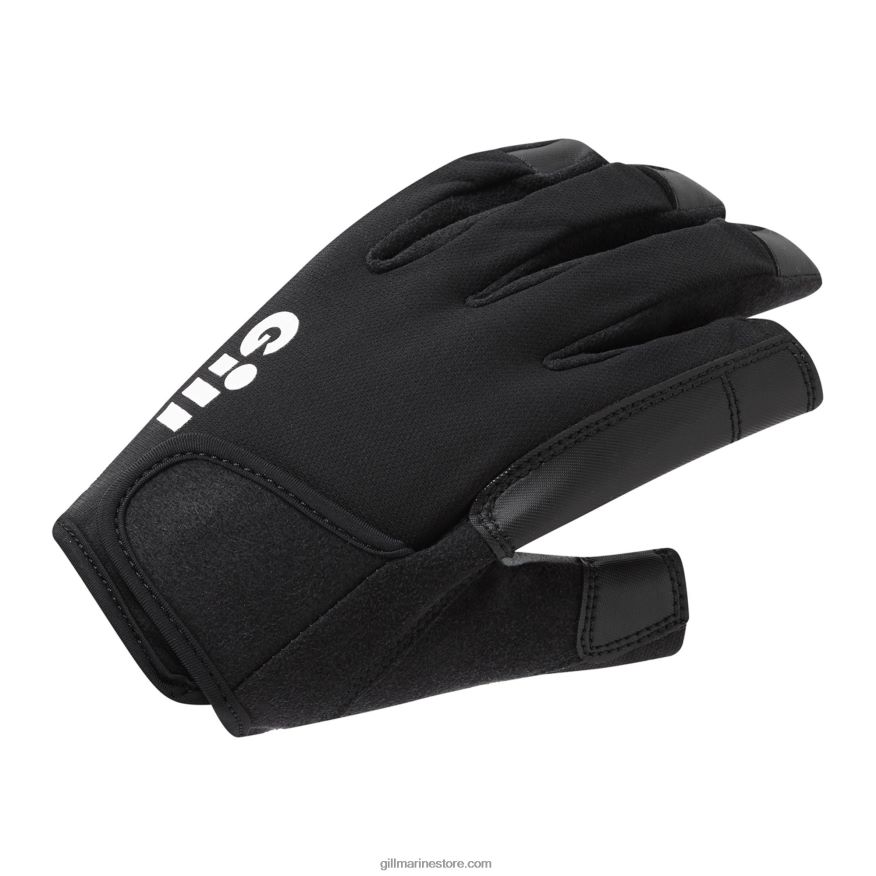 Gill Marine gants de championnat - doigt long DDP04L138 noir