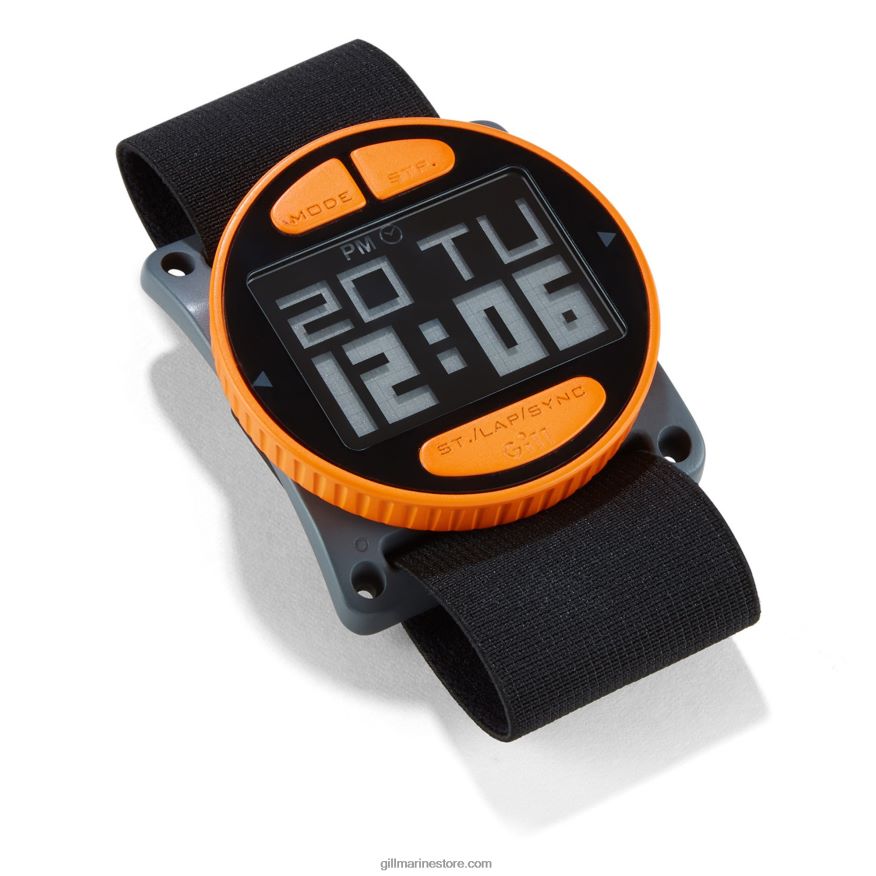 Gill Marine minuterie furtive DDP04L444 noir & orange