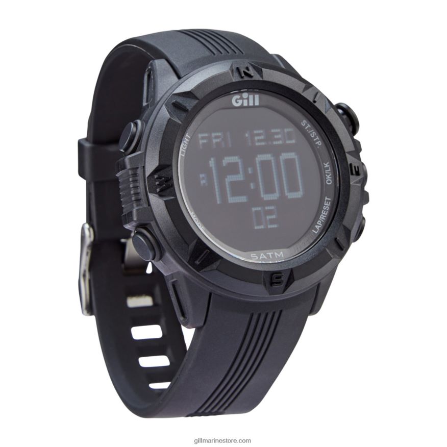 Gill Marine montre de course furtive DDP04L443 noir