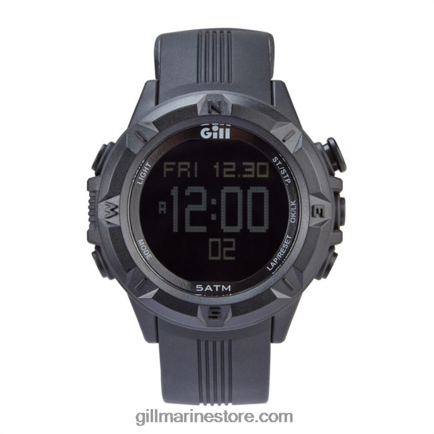 Gill Marine montre de course furtive DDP04L83 noir