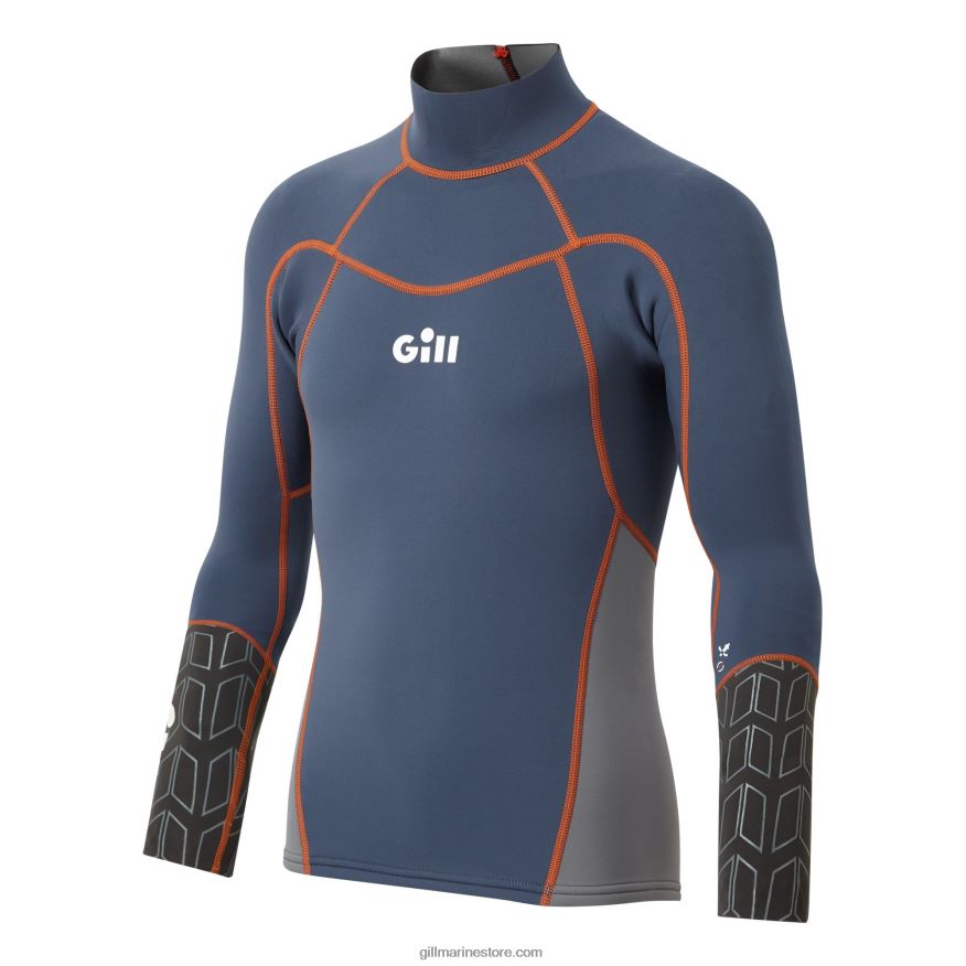Gill Marine haut junior zenlite DDP04L536 océan & gris acier