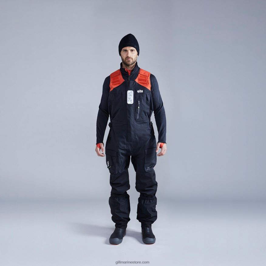 Gill Marine pantalon océan os1 DDP04L377 graphite/orange