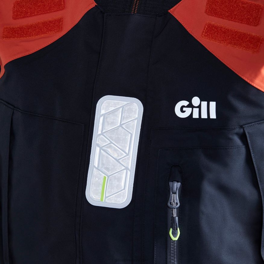 Gill Marine pantalon océan os1 DDP04L377 graphite/orange