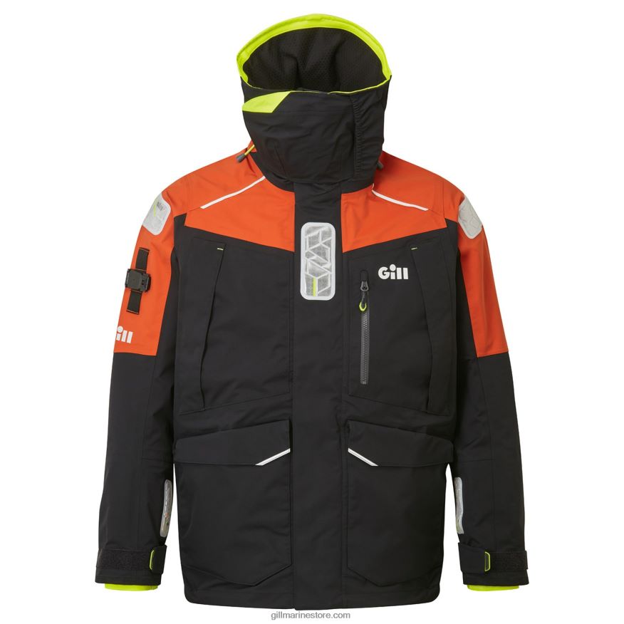 Gill Marine veste océanique os1 DDP04L125 graphite/orange
