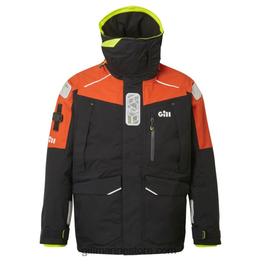 Gill Marine veste océanique os1 DDP04L376 graphite/orange