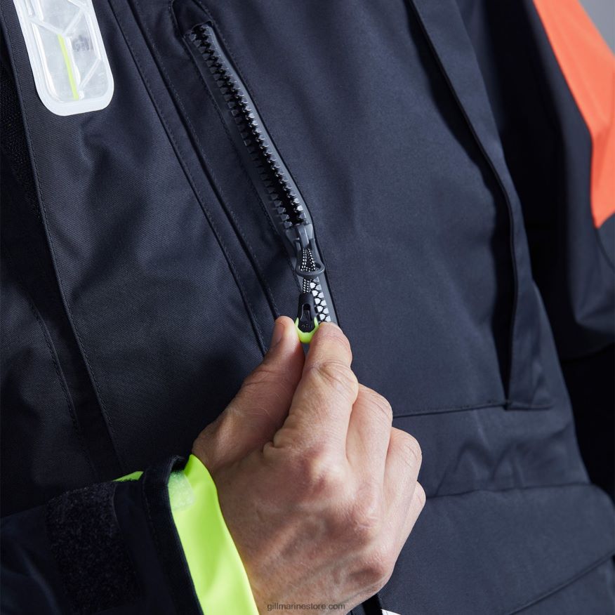 Gill Marine veste océanique os1 DDP04L376 graphite/orange