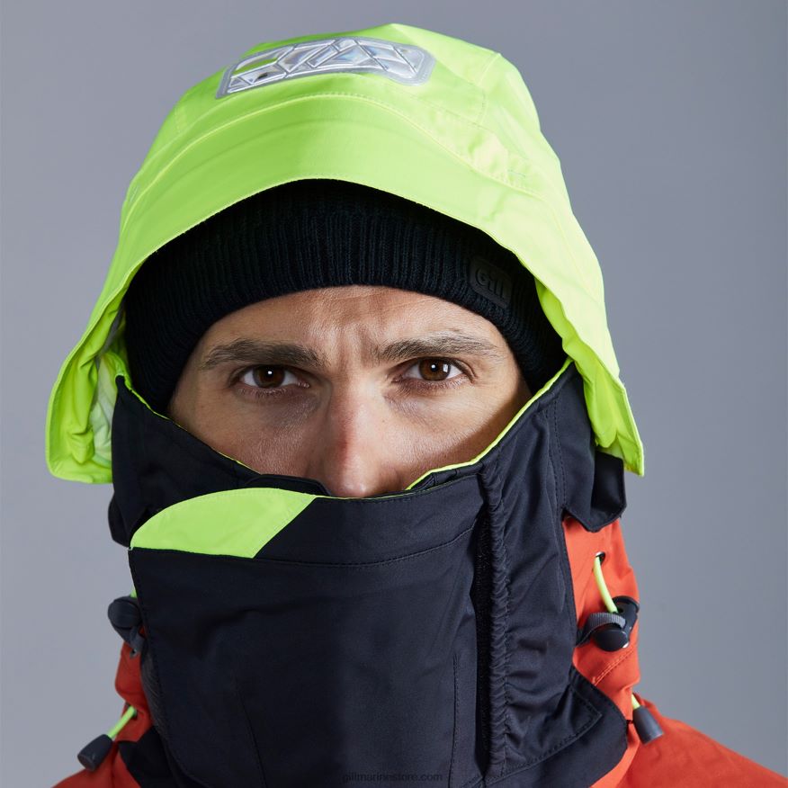 Gill Marine veste océanique os1 DDP04L376 graphite/orange