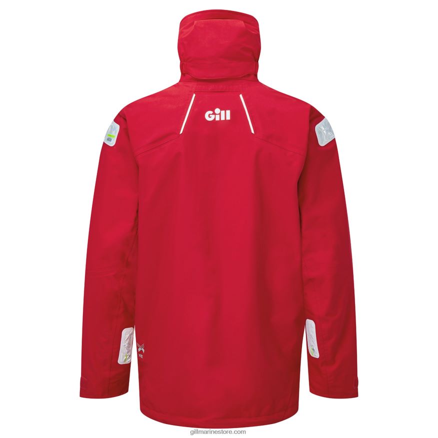 Gill Marine veste hauturière os2 homme DDP04L91 rouge