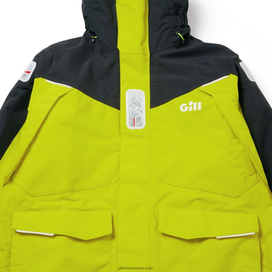 Gill Marine veste offshore os2 homme - édition spéciale DDP04L351 soufre