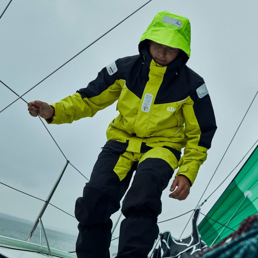 Gill Marine veste offshore os2 homme - édition spéciale DDP04L351 soufre