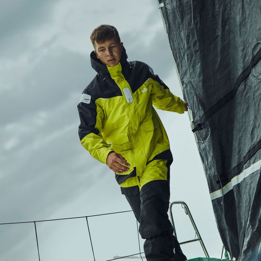 Gill Marine veste offshore os2 homme - édition spéciale DDP04L351 soufre