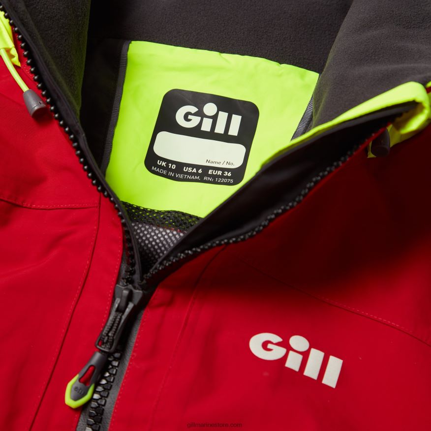 Gill Marine veste côtière os3 femme DDP04L441 rouge