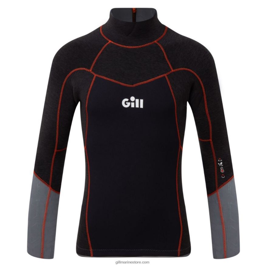 Gill Marine haut junior zentherm DDP04L522 noir