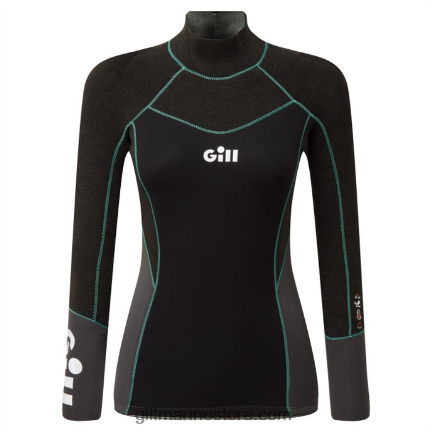 Gill Marine haut zentherm femme DDP04L507 noir