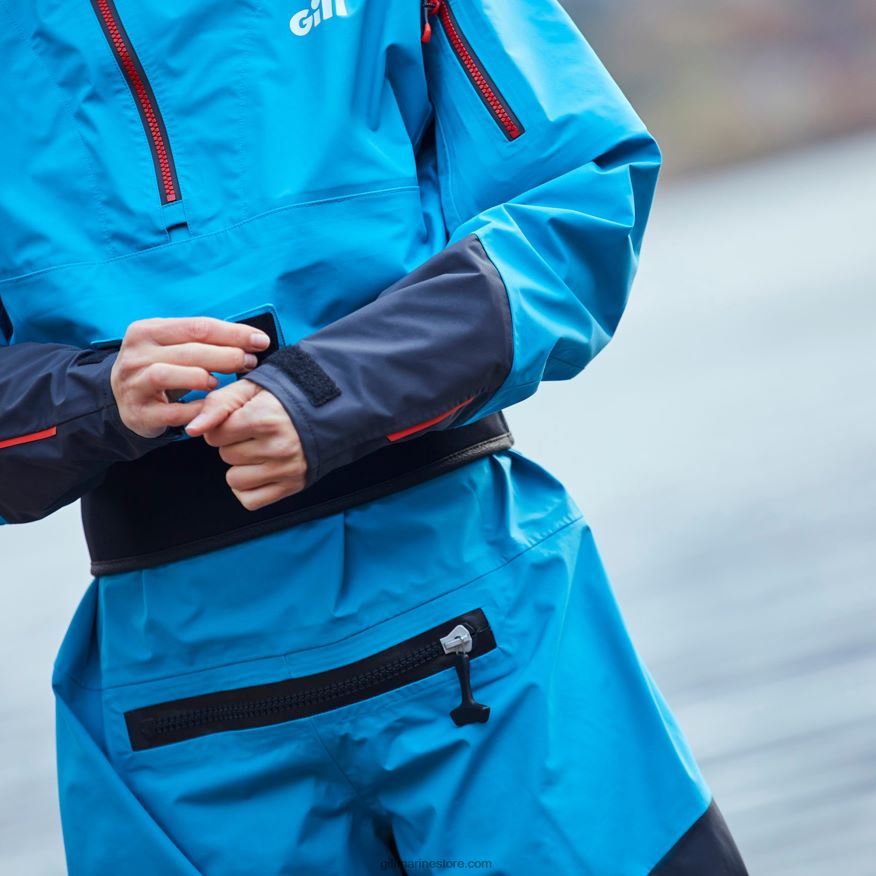 Gill Marine combinaison étanche verso - édition spéciale DDP04L76 geai bleu