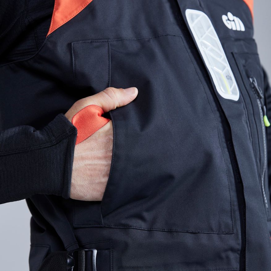 Gill Marine pantalon océan os1 DDP04L126 graphite/orange