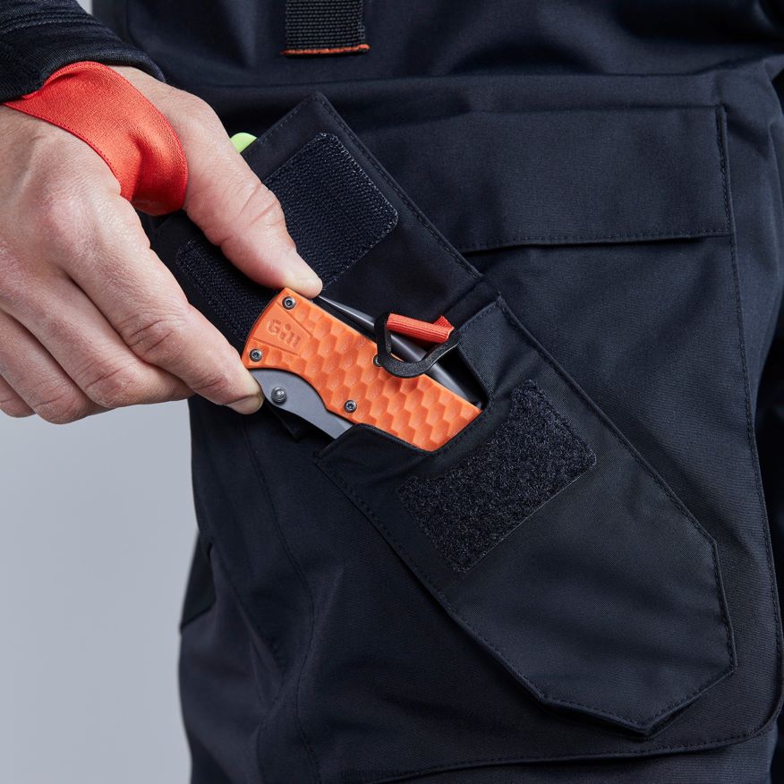 Gill Marine pantalon océan os1 DDP04L126 graphite/orange