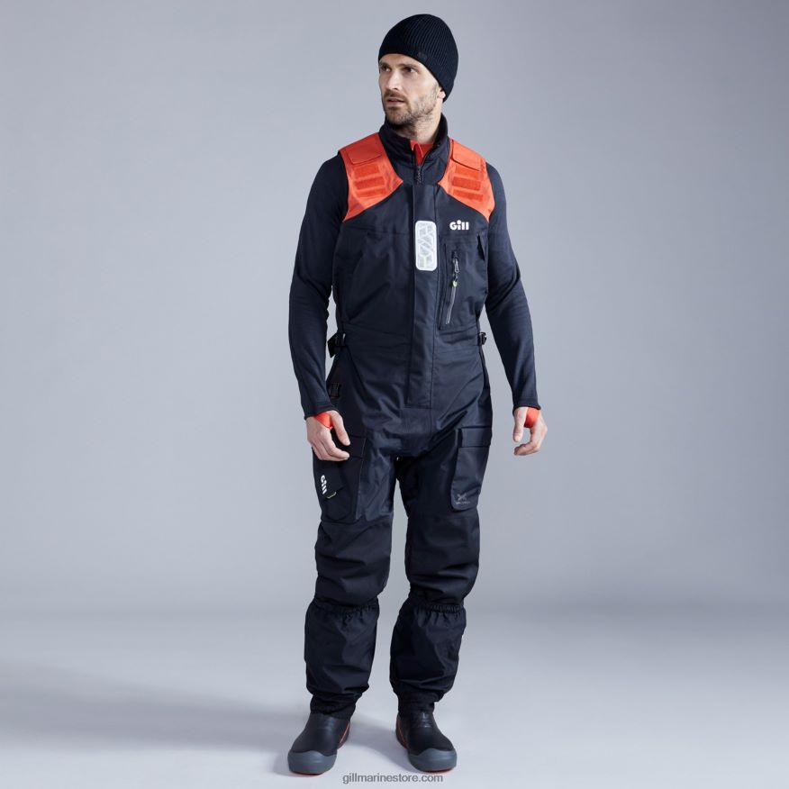 Gill Marine pantalon océan os1 DDP04L126 graphite/orange