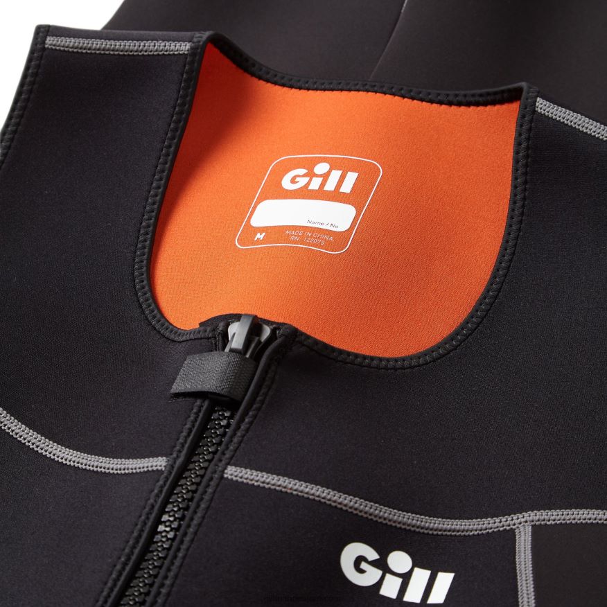 Gill Marine caleçon long dynamique pour hommes DDP04L182 noir