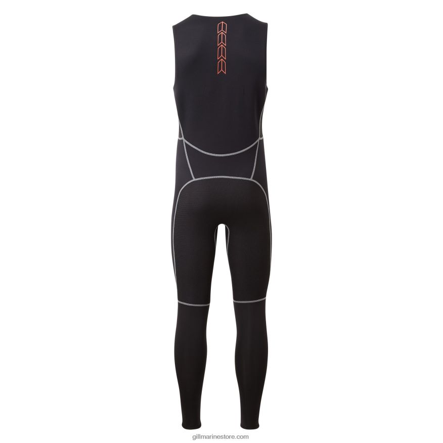 Gill Marine caleçon long dynamique pour hommes DDP04L520 noir