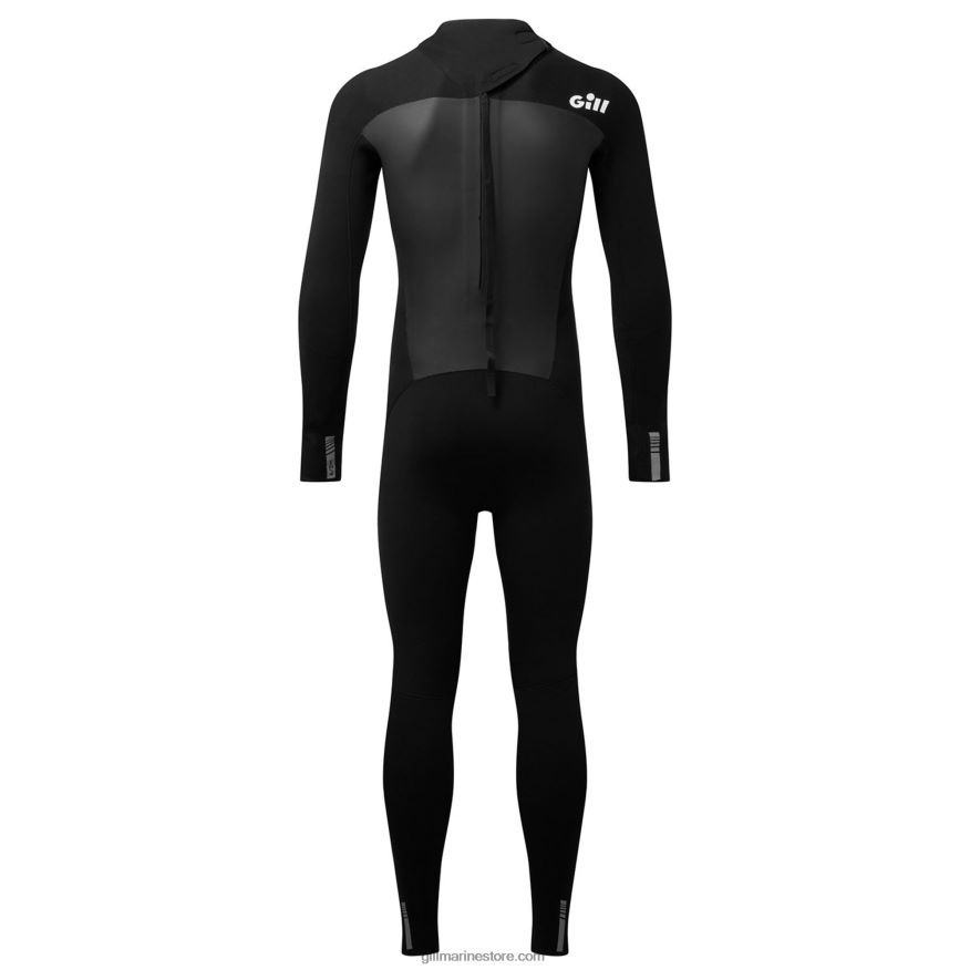 Gill Marine combinaison de poursuite homme zip dorsal 4/3mm DDP04L342