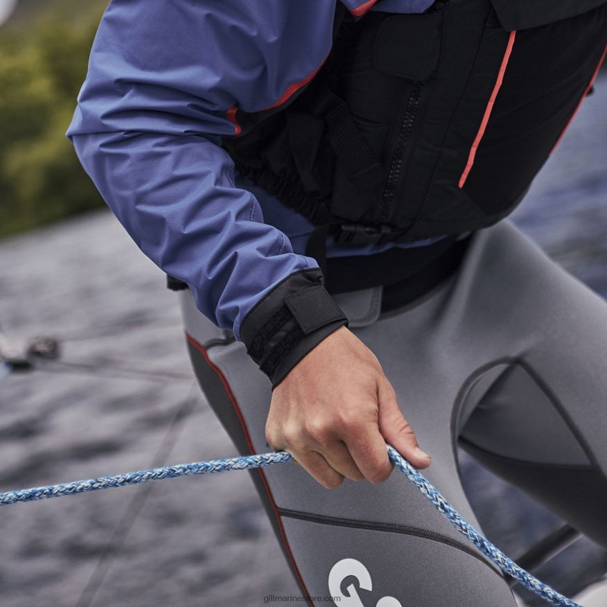 Gill Marine combinaison skiff zenlite homme DDP04L188 gris acier