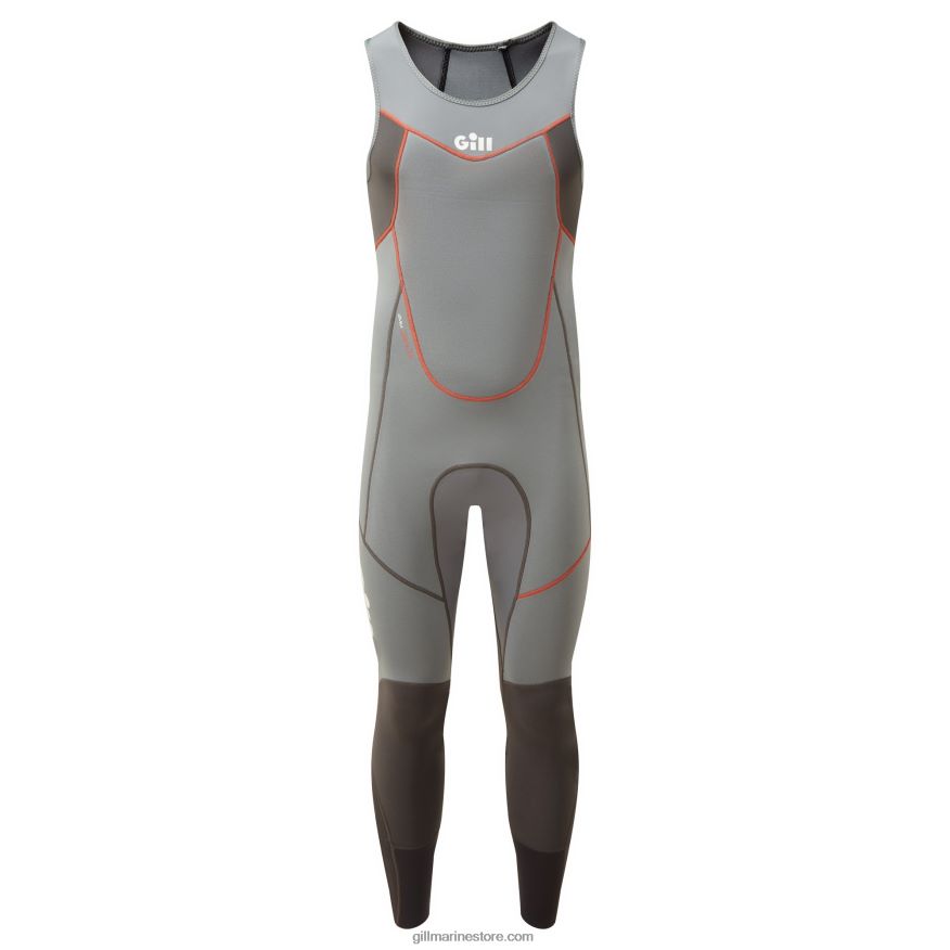 Gill Marine combinaison skiff zenlite homme DDP04L539 gris acier