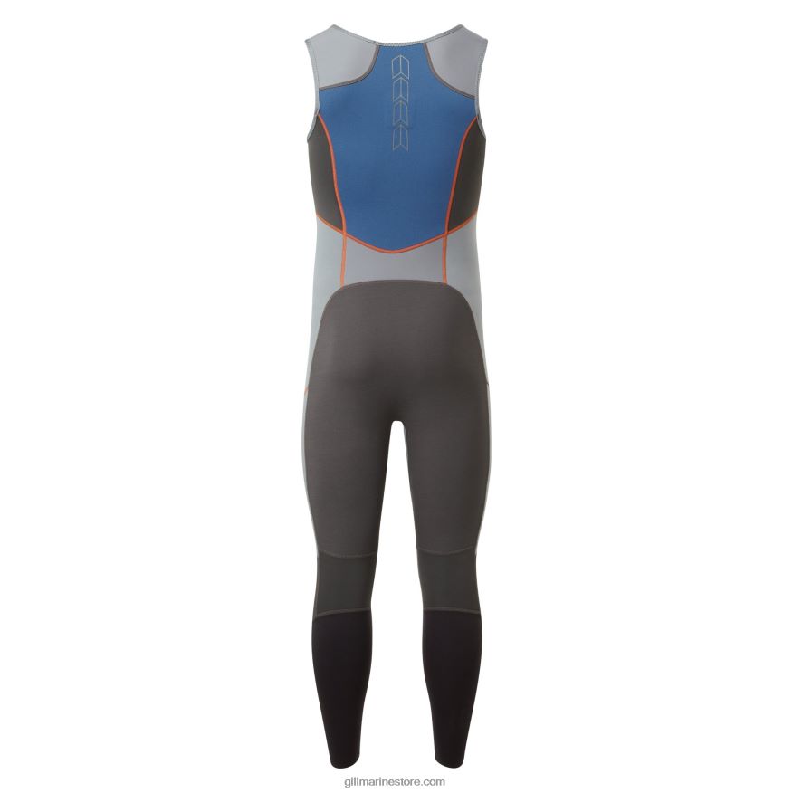 Gill Marine combinaison skiff zenlite homme DDP04L539 gris acier