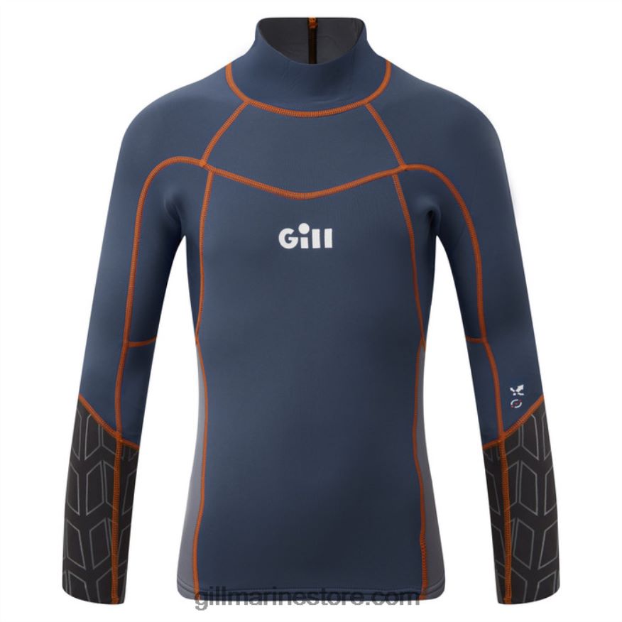 Gill Marine haut junior zenlite DDP04L189 océan & gris acier