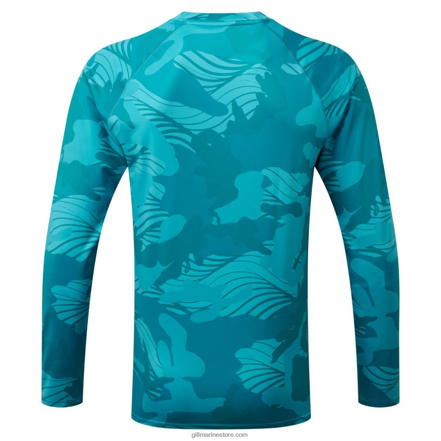 Gill Marine Haut à manches longues xpel tec camouflage DDP04L403 camouflage piscine