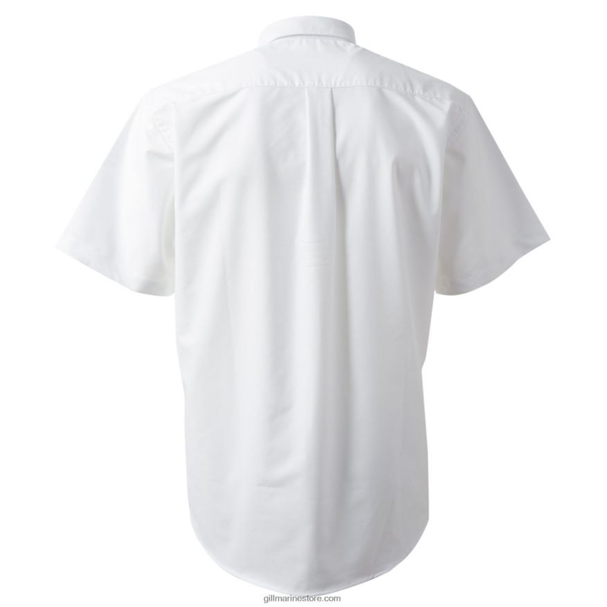 Gill Marine chemise oxford - manches courtes DDP04L302 blanc