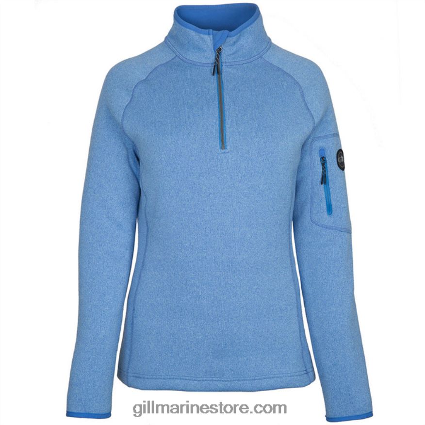Gill Marine polaire tricot femme DDP04L304 bleu clair