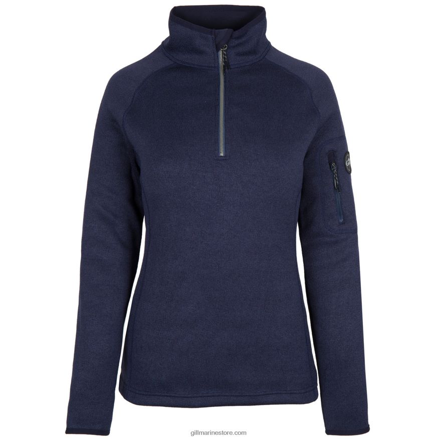 Gill Marine polaire tricot femme DDP04L305 marine