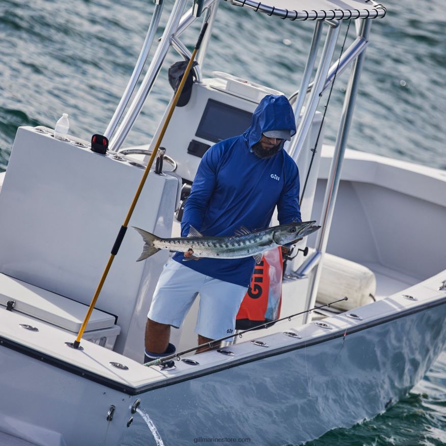 Gill Marine xpel tec sweat à capuche avec logo au dos DDP04L406