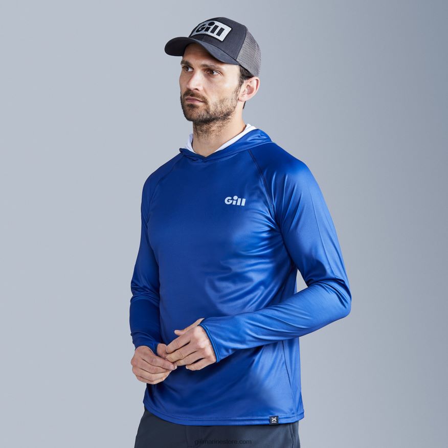 Gill Marine xpel tec sweat à capuche avec logo au dos DDP04L406