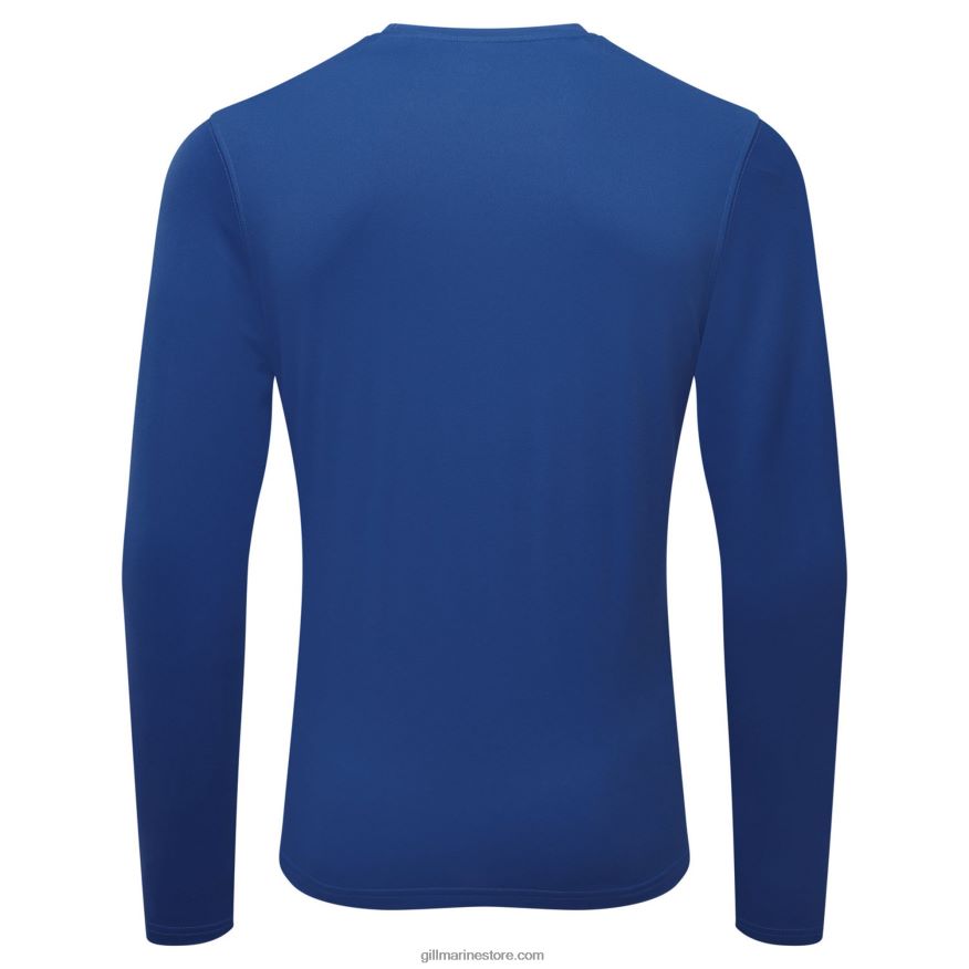 Gill Marine holcombe crew pour hommes - manches longues DDP04L320 bleu atlantique