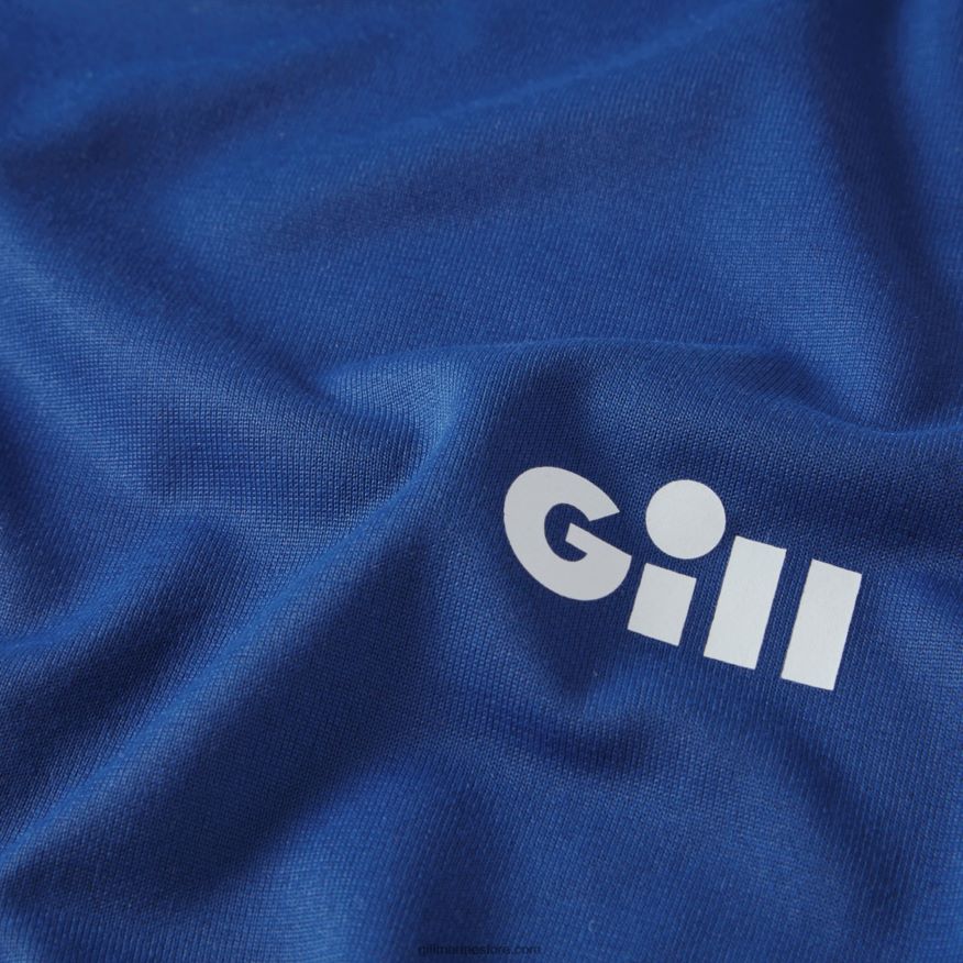Gill Marine holcombe crew pour hommes - manches longues DDP04L320 bleu atlantique