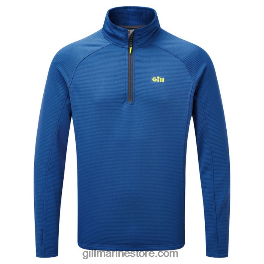 Gill Marine col zip thermique os DDP04L322 bleu atlantique