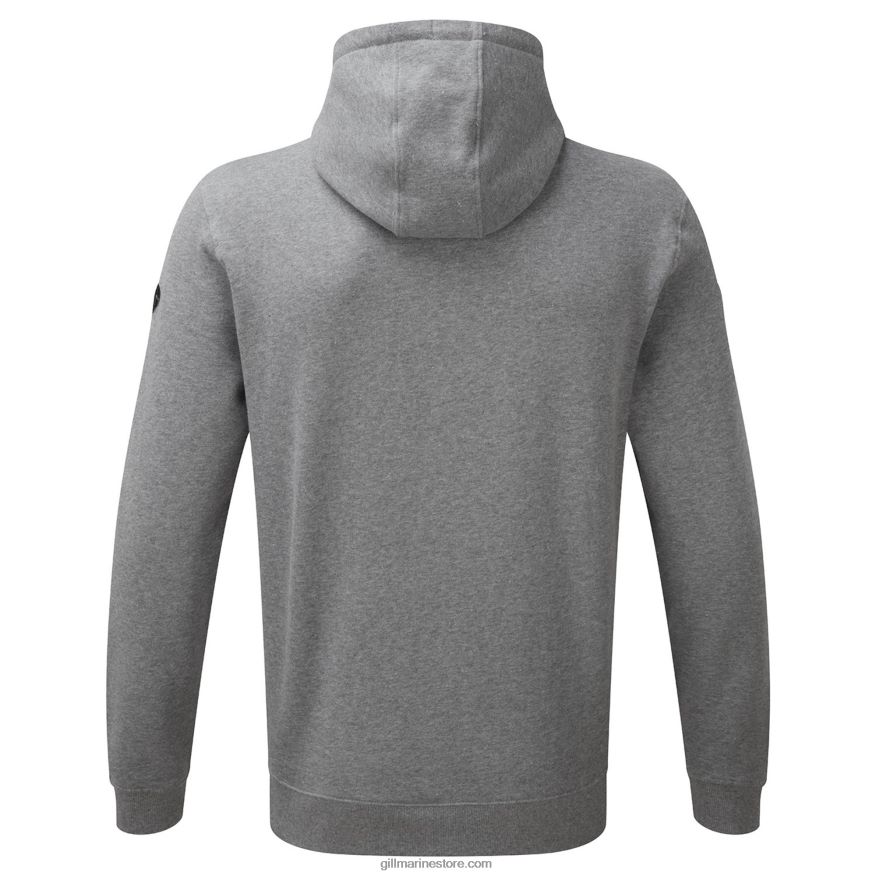 Gill Marine sweat à capuche cavo DDP04L121 gris chiné