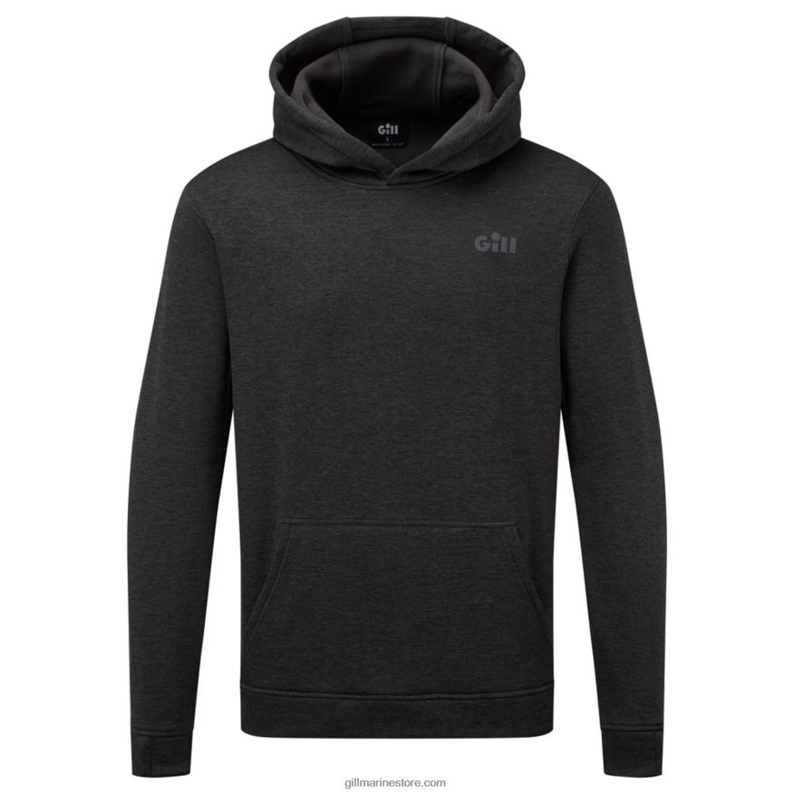 Gill Marine sweat à capuche technique langland DDP04L461 acier