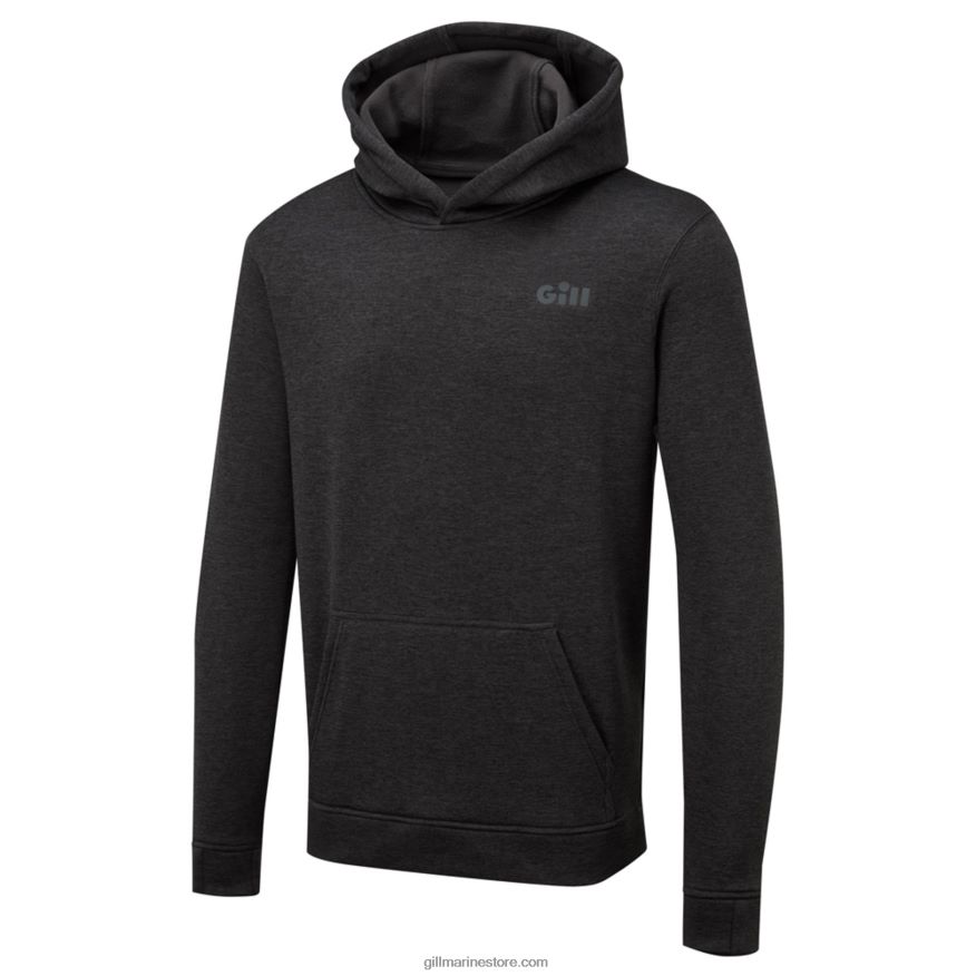 Gill Marine sweat à capuche technique langland DDP04L461 acier