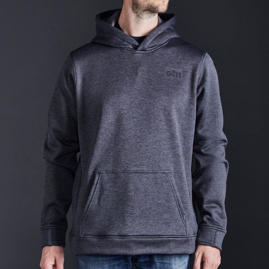 Gill Marine sweat à capuche technique langland DDP04L461 acier