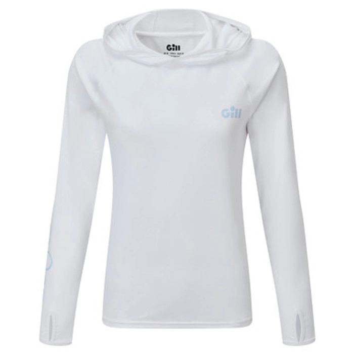 Gill Marine sweat à capuche xpel tec pour femme DDP04L49 blanc