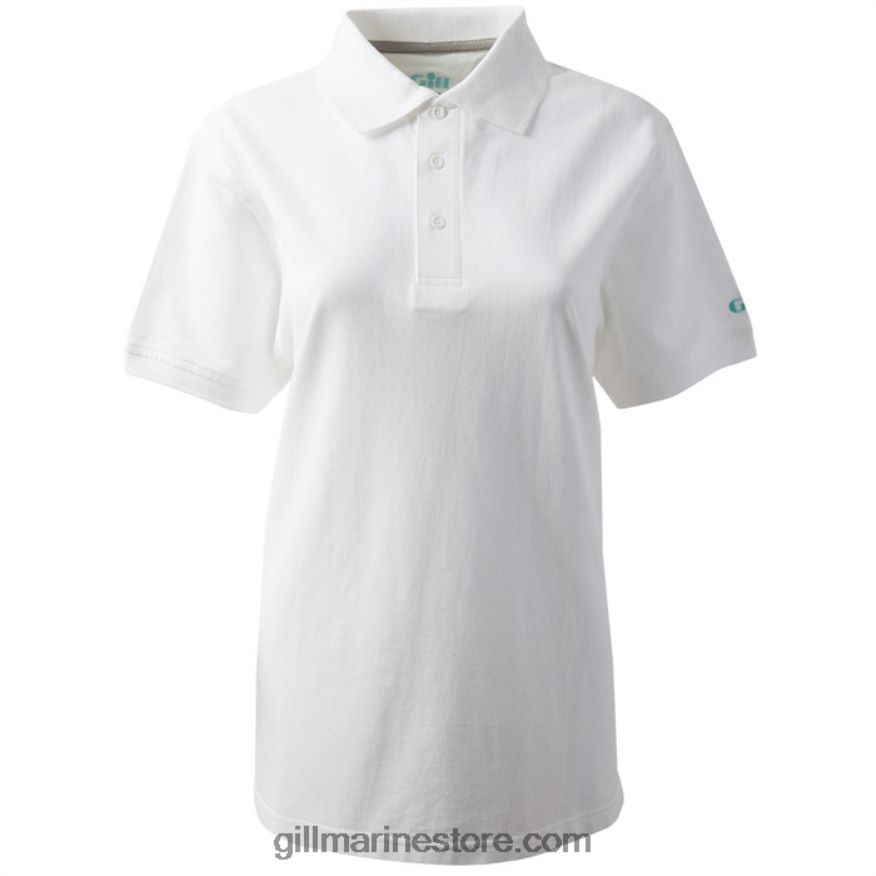 Gill Marine polo femme DDP04L252 blanc