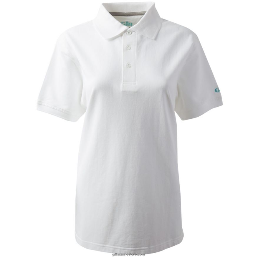 Gill Marine polo femme DDP04L252 blanc