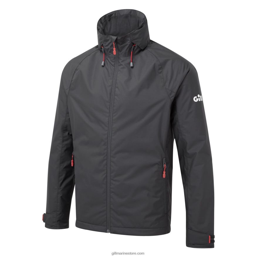 Gill Marine veste isolante à capuche pour hommes DDP04L14